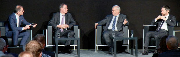 ZIB-2-Anchorman Dr. Armin Wolf lud zum vierten Mal eine hochkarätige Runde zur Podiumsdiskussion ZIB-2-Anchorman Dr. Armin Wolf lud zum vierten Mal eine hochkarätige Runde zur Podiumsdiskussion