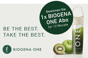 Gewinnen Sie 1 Biogena One Abo für 12 Monate!