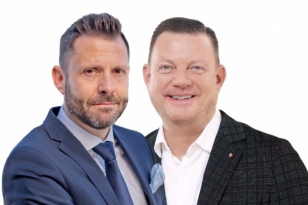 Pierre Karl und Sascha Ruppert, Bank Austria (v.l.n.r.)