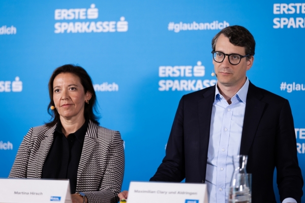 Martina Hirsch, S Real, und Maximilian Clary, Erste Bank