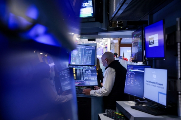 H&auml;ndler an der New York Stock Exchange