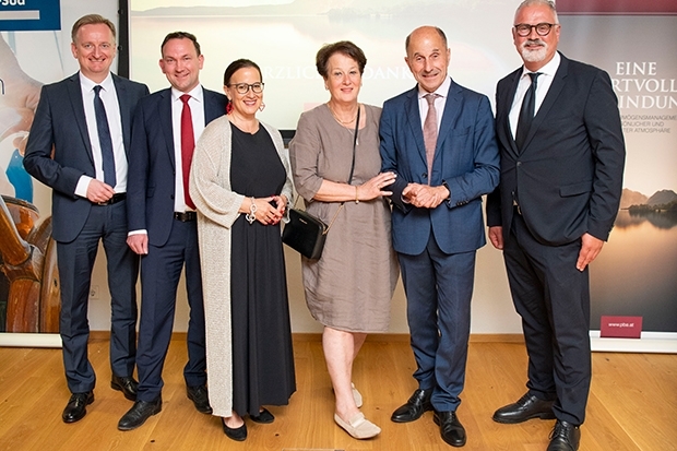 Richard Malzer, Martin Mayer, Sandra Mayrhauser-Schiemer, Gabriele Untersperger, Peter Untersperger und Michael Karl Sulzbacher (v.l.n.r.)