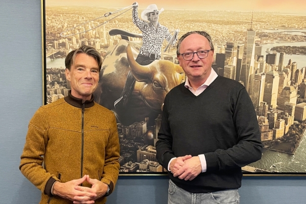 Martin L&uuml;ck (li.) und Joachim Nareike (re.)