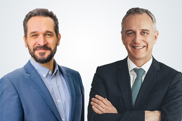Armand Colard (l.) und Josef Obergantschnig