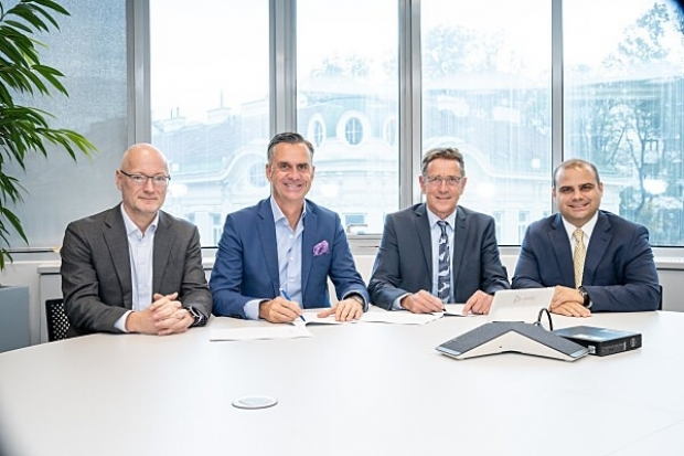 v.l.n.r.: Markus Schmidbauer, Christoph Repolust, Hannes Messner, Markus Neubrand v.l.n.r.: Markus Schmidbauer, Christoph Repolust, Hannes Messner, Markus Neubrand