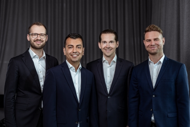 Florian Astheimer, Ahmet Peker, Daniel Lucke und Erik Wille (v.l.n.r.) Florian Astheimer, Ahmet Peker, Daniel Lucke und Erik Wille (v.l.n.r.)