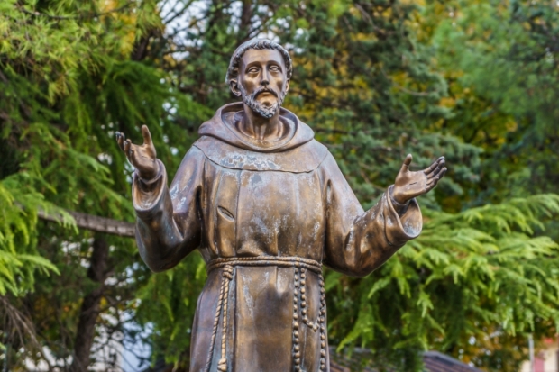 Statue des Heiligen Franz von Assisi