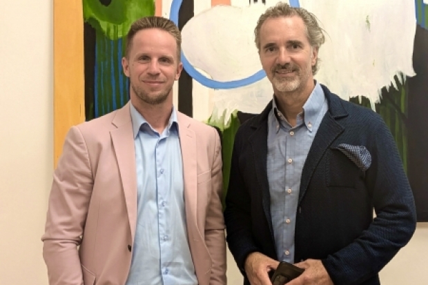 René Besenbäck und Martin Schäfer (v.l.n.r.) René Besenbäck und Martin Schäfer (v.l.n.r.)