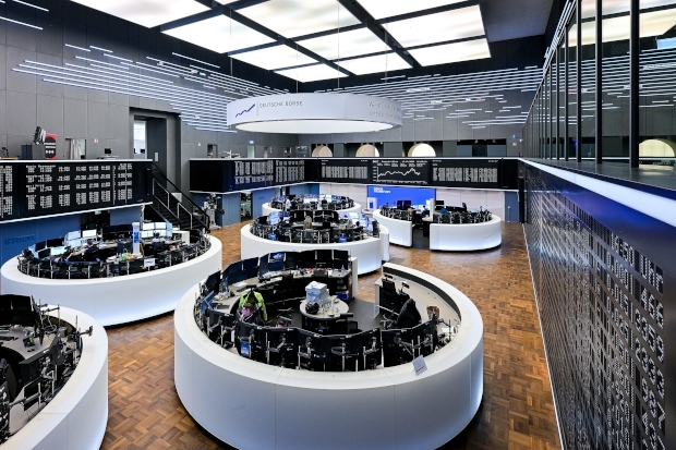 Handelssaal der Frankfurter Börse