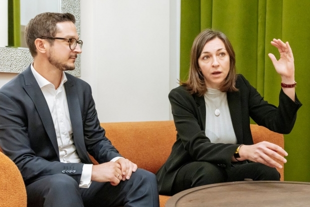 Martin Bechtloff und Caroline Baron, Franklin Templeton