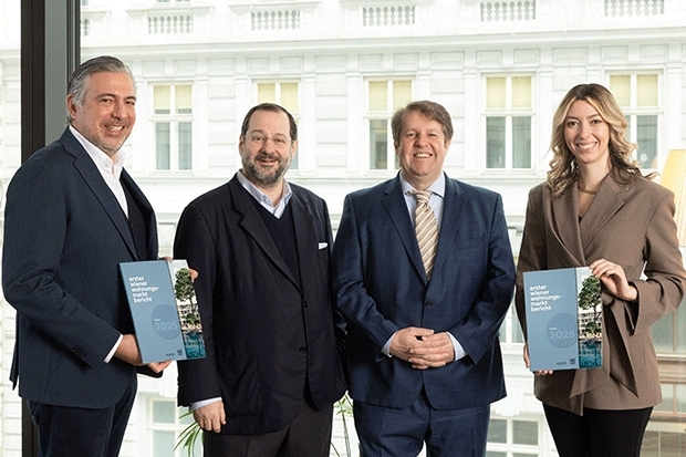 Andreas Holler, Daniel Riedl, Michael Ehlmaier, Karina Schunker (v.l.n.r.)